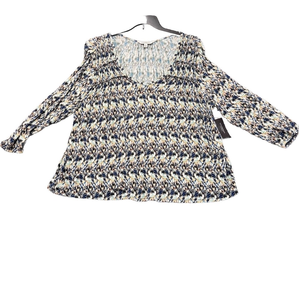 Liverpool Chic Multicolor Women's 2X Blouse NWT